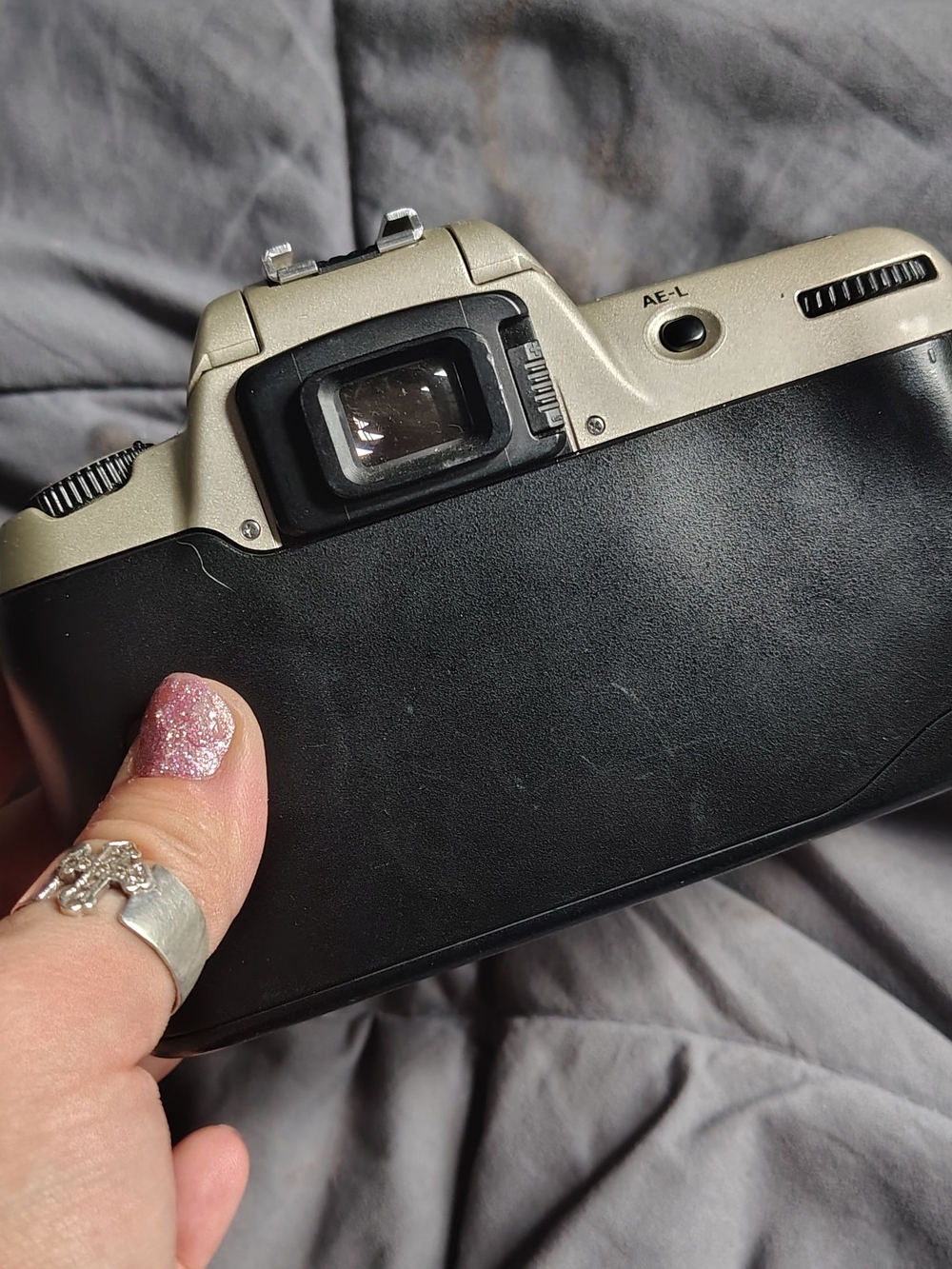Nikon N60 Silver and Black 35-80mm Film SLR Camera - Picture 3 of 6